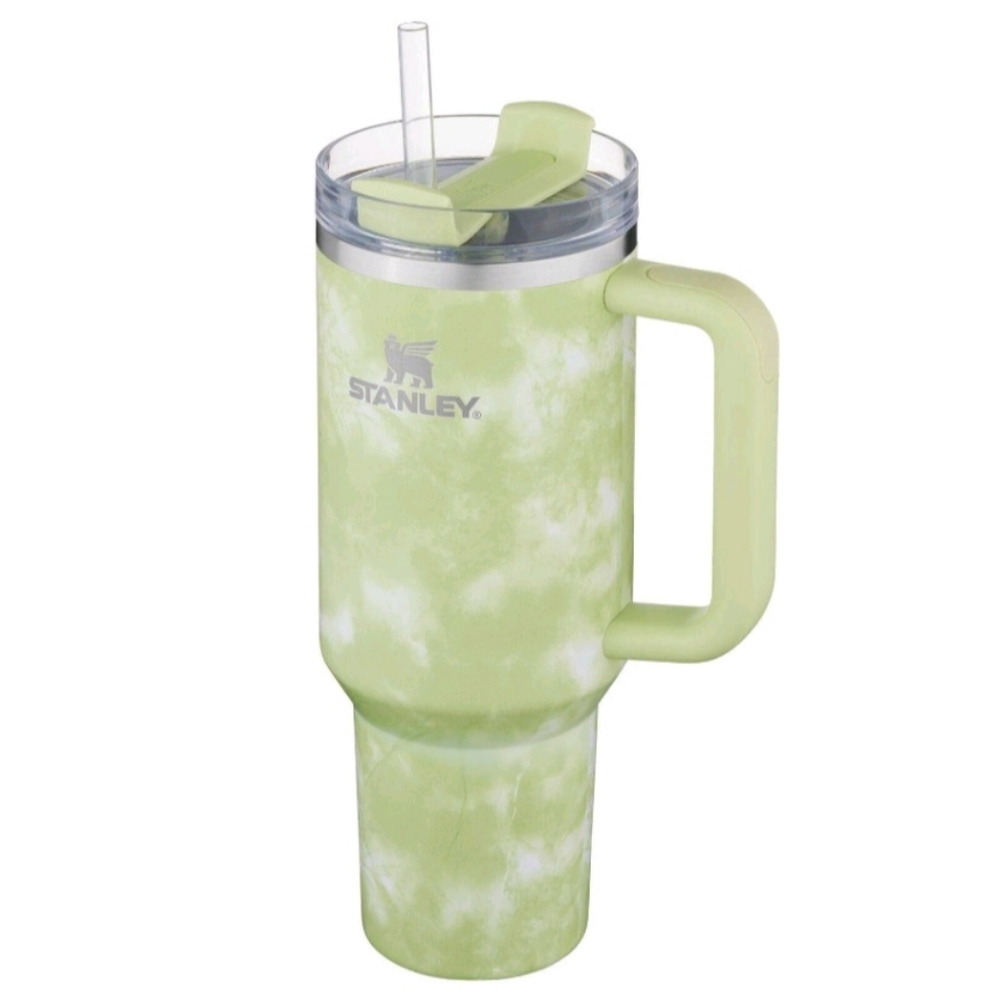 NWT Citron Tie Dye Stanley 40oz Flowstate Tumbler - Picture 4 of 5